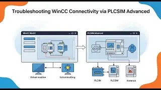 WinCC-PLCSIM: Mastering Data Exchange and Control -- Step-by-Step Tutorial