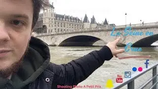 La Seine en Crue #Paris