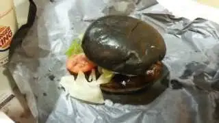 Japanese Black Burger | Burger King Japan | Kuro Diamond