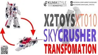 Transformation Video: X2Toys XT-010 SkyCrusher (Sky Crusher) Transformation