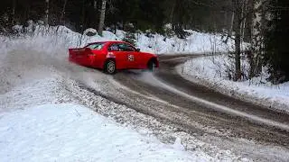 Vinterrally i Sverige Finnskogsvalsen / HelmiaRallyt 2026 – SS2