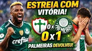 DEU VERD&Atilde;O! Palmeiras vence a Portuguesa na estreia do Paulist&atilde;o 2026 | Melhores momentos  