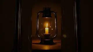 4K Light in the Night | Melancholy Music for Cozy Solitude & Rest 🕯️🌧️🕯️