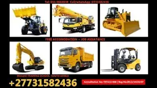 Forklift, Bull dozer, Drill Rig, LHD Scoop Courses 0731582436 Tembisa, Gauteng, South Africa