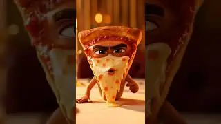 Talking Pizza AI 🍕 #AIAnimation #ViralShorts