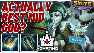 SHE'S ACTUALLY THE BEST MID GOD - Scylla GM Ranked Conquest Mid