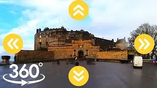EDINBURGH CASTLE | Instia 360 Video | virtual look around 2023