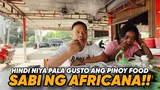 HINDI NIYA PALA GUSTO ANG PINOY FOOD!!!