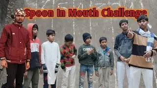 🥄 Spoon In Mouth Challenge 😱 | Funniest Challenge Ever | Viral & youtube Trend 