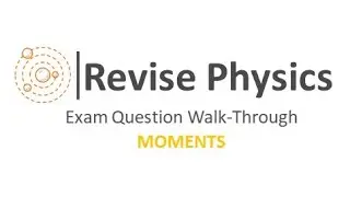 AQA A level physics exam question walk through: Moments (Diving board)