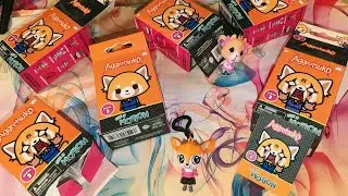 AGGRETSUKO SERIES 2 BLIND BOX UNBOXING LOT OF 6! (Belated Birthday Haul Pt. 2)