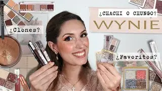 PROBANDO MAQUILLAJE DE WYNIE | ¿CHACHI O CHUNGO?| Primeras impresiones y Clones| REVIEW Y SWATCHES