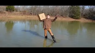 Why is Andrew IN THE POND?!? New Boots from KALKAL! #kalkalboots