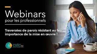 Webinar - Travers&eacute;es de parois r&eacute;sistant au feu : importance de la mise en &oelig;uvre !