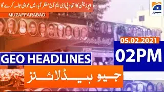 Geo Headlines 02 PM | 5th February 2021