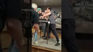 Dave Wilson championship Match - Novice 175 Ogden Utah armwrestling tournament!