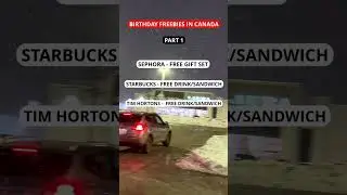 FREE STUFF IN CANADA!!