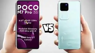 Poco m7 pro vs vivo v30 5g full comparison.
