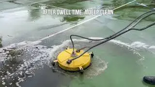 Tennis Court Transformation - High Pressure Cleaning Gold Coast