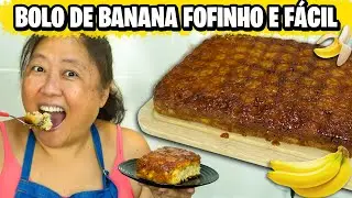 BOLO DE BANANA | FOFINHO E FÁCIL DE FAZER | TIA DO JOINHA