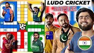 Ludo Cricket Battle! Pakistan vs India vs Australia vs England | Ultimate Fun Game | Rizwan vlogs