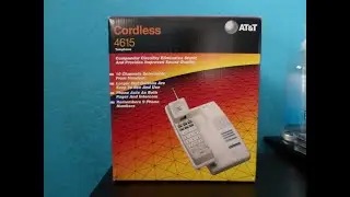Vintage 1995 AT&T 4615 Cordless Phone