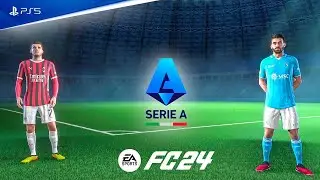 FC 24 - Милан vs Наполи Серия А - Моды 24\25 Полный Матча