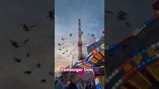Hamburger Dom🎡🎢🇩🇪#hamburg #germany #vlog #hamburgvlog #travelvlog