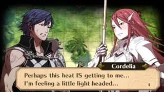 Fire Emblem: Awakening - Summer Scramble Conversation (Chrom+Cordelia)