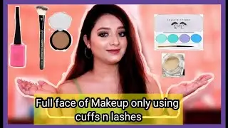 Cuffs n lashes one brand Makeup tutorial | Slay with Makeup
