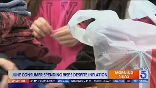 June consumer spending rises despite inflation