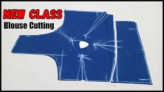 New Class Blouse Cutting Step By Step |  Blouse Cutting Tailoring Class | @kurbantailor