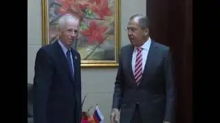 С.Лавров и С.Дион | Sergey Lavrov & St&eacute;phane Dion