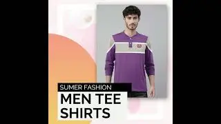 Get ready for summer with our new collection of men's tees!
