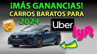 Carros para Uber 2025 - Mejores Carros BARATOS Para Trabajar como Uber y Lyft 2025