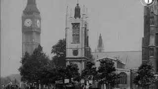 فيديو قديم جدا بريطانيا - لندن عام 1903  old video United Kingdom London