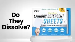 Laundry Detergent Sheets &ndash; 80 Load Liquid less Linen Scent Strips