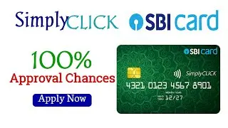 How to apply SBI Simply click Credit card| 100% Approval Chances| SBICARD | Sbi credit card apply