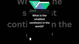 What is the smallest continent in the world?#shortvideo , #youtubeshort , #shortyoutube