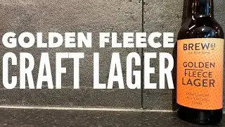 Brew 61 Golden Fleece Lager Review By Brew 61 | British Craft Lager Review