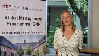 Dr  Diehl from EBS speaks about  teaching GMP participants