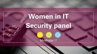 Women in IT Security panel - 2021