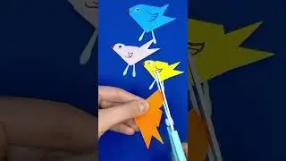practical wonderful bird making 🦜🦜🦜🦜 #handmade #creativeactivity #craft #papercraft #art