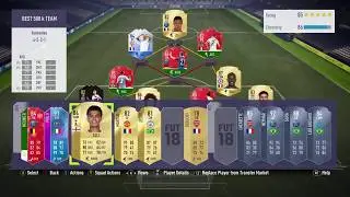 BEST 500k TEAM ON FIFA 18!!!