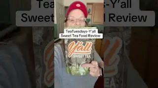 Обзор еды Y&rsquo;all Sweet Tea #обзорееда #холодныйчай #чай