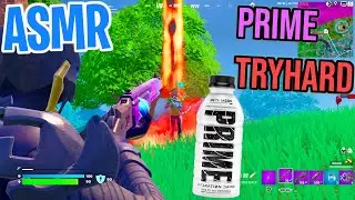 ASMR Gaming 😴 Fortnite Prime Tryhard! Relaxing Taste Test 🎮🎧 Controller Sounds + Whispering 💤