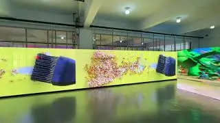 Transparent INDOOR & OUTDOOR RENTAL Mesh LED Screen RT