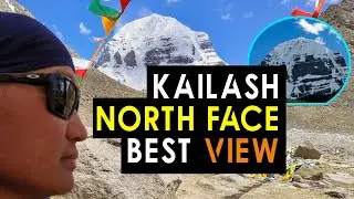 MOUNT KAILASH | NORTH FACE CLOSE VIEW | SACRED MOUNT KAILASH | TIBET | KAILASH