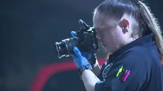 'While You Were Sleeping': Crime scene investigators tasked with collecting evidence, even in dark