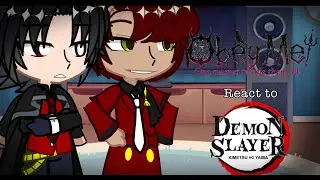 Obey me react to Demon Slayer||Change speed to 0.50x||part 1/??